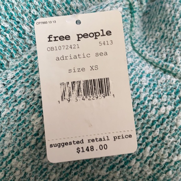 Free People Bright Lights Oversized Sweater XS - Picture 2 of 6